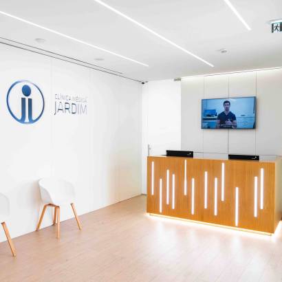 Clínica Médica Jardim do Porto – Receção Clínica Médica Jardim do Porto - Receção